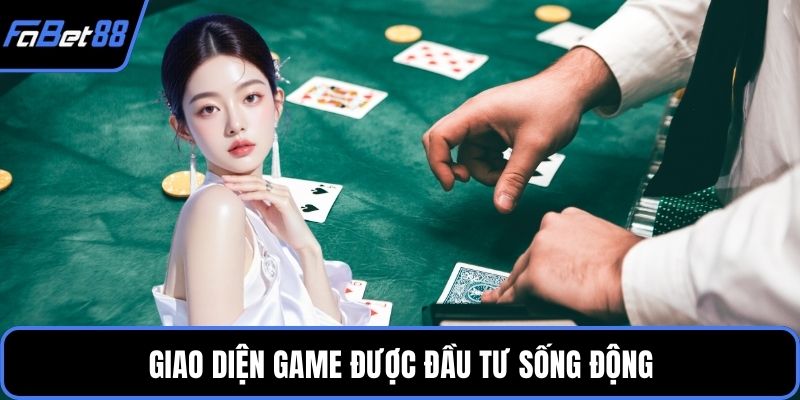 Giao diện game được đầu tư sống động